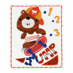 Écusson thermocollant sport fun - Jump