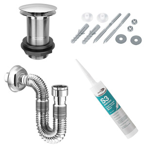 Basin without Overflow - Installation Pack