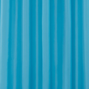 Teal W1800 x H1800mm Polyester Shower Curtain