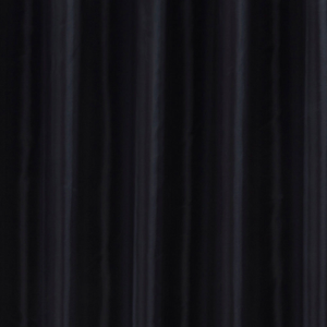 Black W2400 x H2000mm Extra Wide Polyester Shower Curtain