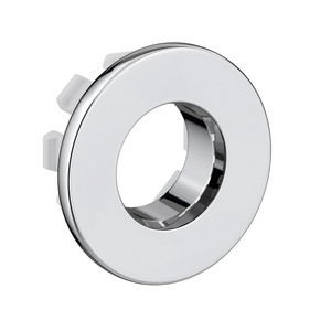 Arezzo Chrome Plated Brass Basin Overflow Cover Insert Hole Trim