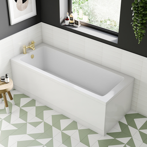 Monza 1700 x 700 Single Ended Rectangular Bath