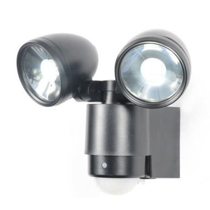 Ellis &amp; Co Outdoor Black Security Sensor Wall Light