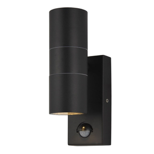 Ellis &amp; Co Outdoor Black Up &amp; Down Sensor Light