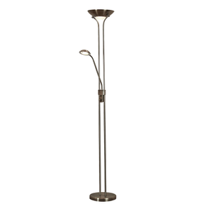 Ellis & Co Brass Mother & Child LED Floor Lamp