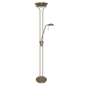 Ellis &amp; Co Brass Mother &amp; Child Floor Lamp