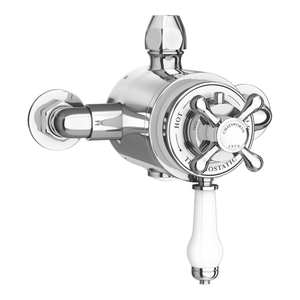 Chatsworth 1928 Traditional Dual Exposed Thermostatic Shower Valve