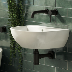 Harmonia 440 x 365mm 0TH Curved Wall Hung Basin