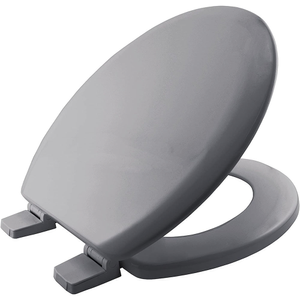 Bemis Chicago STA-TITE Toilet Seat - Whisper Grey