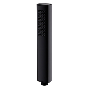 Arezzo Rectangular Shower Handset - Matt Black