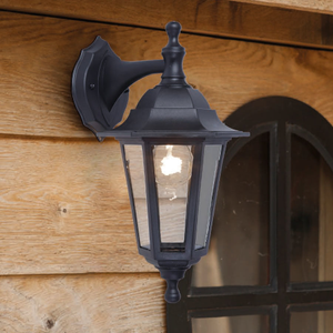 Ellis & Co Outdoor Coast Black Down Lantern