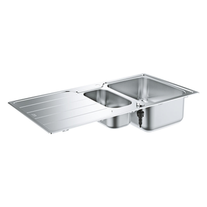 Grohe K500 1.5 Bowl Stainless Steel Kitchen Sink with Waste - 1000 x 500mm