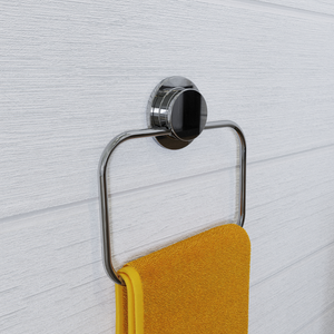 Croydex Stick 'N' Lock Towel Ring