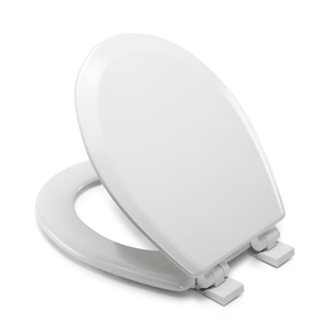 Croydex Carron White Sit Tight Toilet Seat with Soft Close