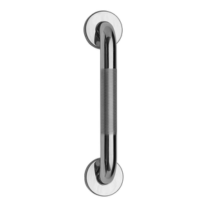 Croydex 300mm Stainless Steel Grab Bar with Anti-Slip Grip