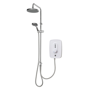 Triton Danzi DuElec 9.5kw Electric Shower - White