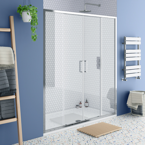 Monza 1500 x 1900 Double Sliding Shower Door