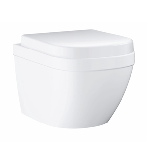 Grohe Euro Compact Rimless Wall Hung Toilet with Soft Close Seat