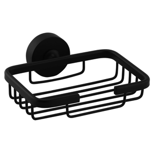 Arezzo Matt Black Soap Basket