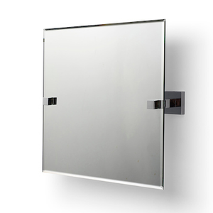 Croydex Chester Flexi Fix Square Tilt Mirror - Chrome