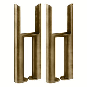 Keswick Antique Brass 3 Column Radiator Feet