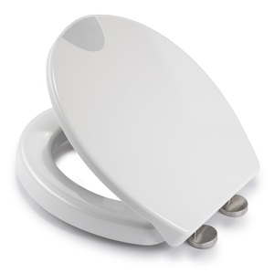 Croydex Ramor Raised Everfast Fixing Anti-Bacterial Soft Close Toilet Seat