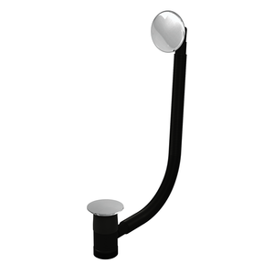 Venice Top-Fix Click-Clack Bath Waste with Overflow - Chrome