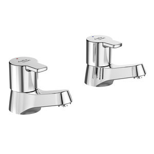 Armitage Shanks Sandringham SL 21 Basin Pillar Taps (Pair) - Chrome