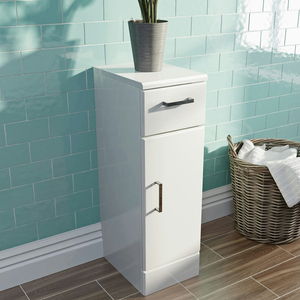 Orchard Eden White 766 x 250mm Slimline Storage Unit