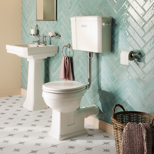 Trafalgar Low Level Toilet - Excludes Seat - Chrome
