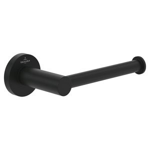 Villeroy and Boch Elements Tender Toilet Roll Holder - Matt Black