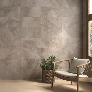 Lunara Indoor Beige Stone Effect Wall &amp; Floor Tiles - 300 x 600mm