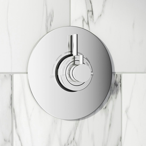 Mode Harrison Concealed Thermostatic Chrome Single Outlet Shower Valve
