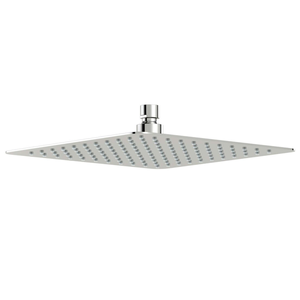 Mode Renzo 250mm Square Slim Stainless Steel Shower Head
