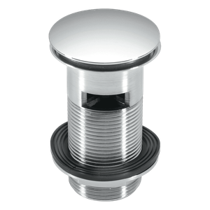 McAlpine Slotted Chrome Plated Clicker Basin Waste