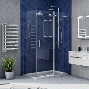 Nova Frameless 1000 x 900 Sliding Door Shower Enclosure