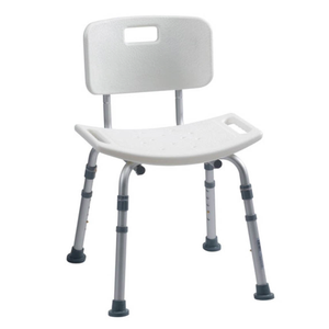 Drive DeVilbiss Deluxe Aluminium Adjustable Bath Bench with Back
