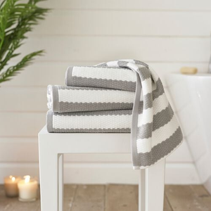 BOSTON 550GSM TEXTURED WAFFLE SILVER Hand Towel