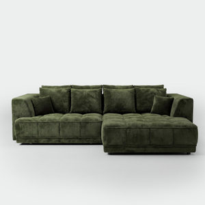 Tignes Right Corner Sofa with Storage Olive