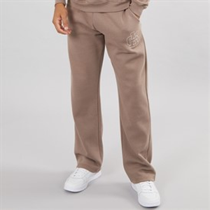 Avant Garde Mens Emblem Open Hem Joggers Mink