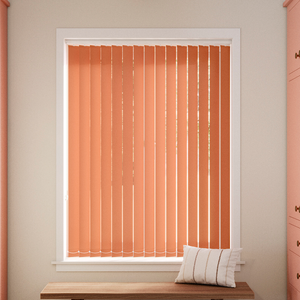 Roma, Orange Tiger - Vertical Blind