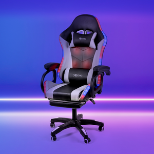 X Echo RGB Pro Light Up Gaming Chair with 2 x 2.3W Bluetooth Speakers