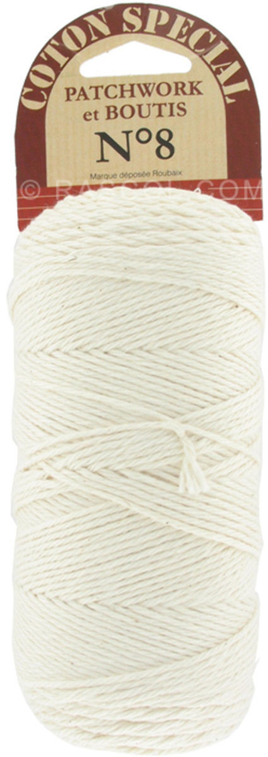 Coton spécial boutis n°8 - Naturel
