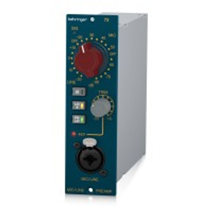Behringer 73 Microphone Preamplifier with Custom-Built Midas Transformers