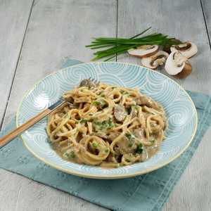 Creamy Mushroom Spaghetti
