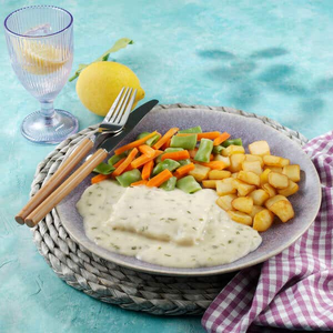 Fish in a Creamy Lemon Sauce