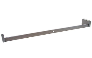 LED Wardrobe Rail with Sensor 708-858 mm Silver Grey