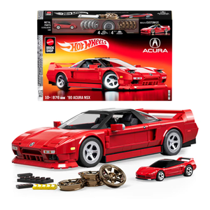 Mattel Brick Shop Hot Wheels Elite '90 Acura NSX 876pcs JFT17