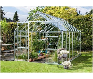 The 8ft Wide Vitavia Phoenix Range of Low Threshold Greenhouses