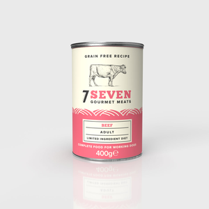 SEVEN Adult Dog Wet Food Can, Beef